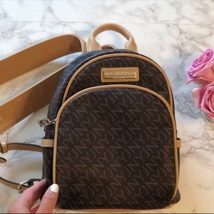 Jones New York Logo Print Backpack